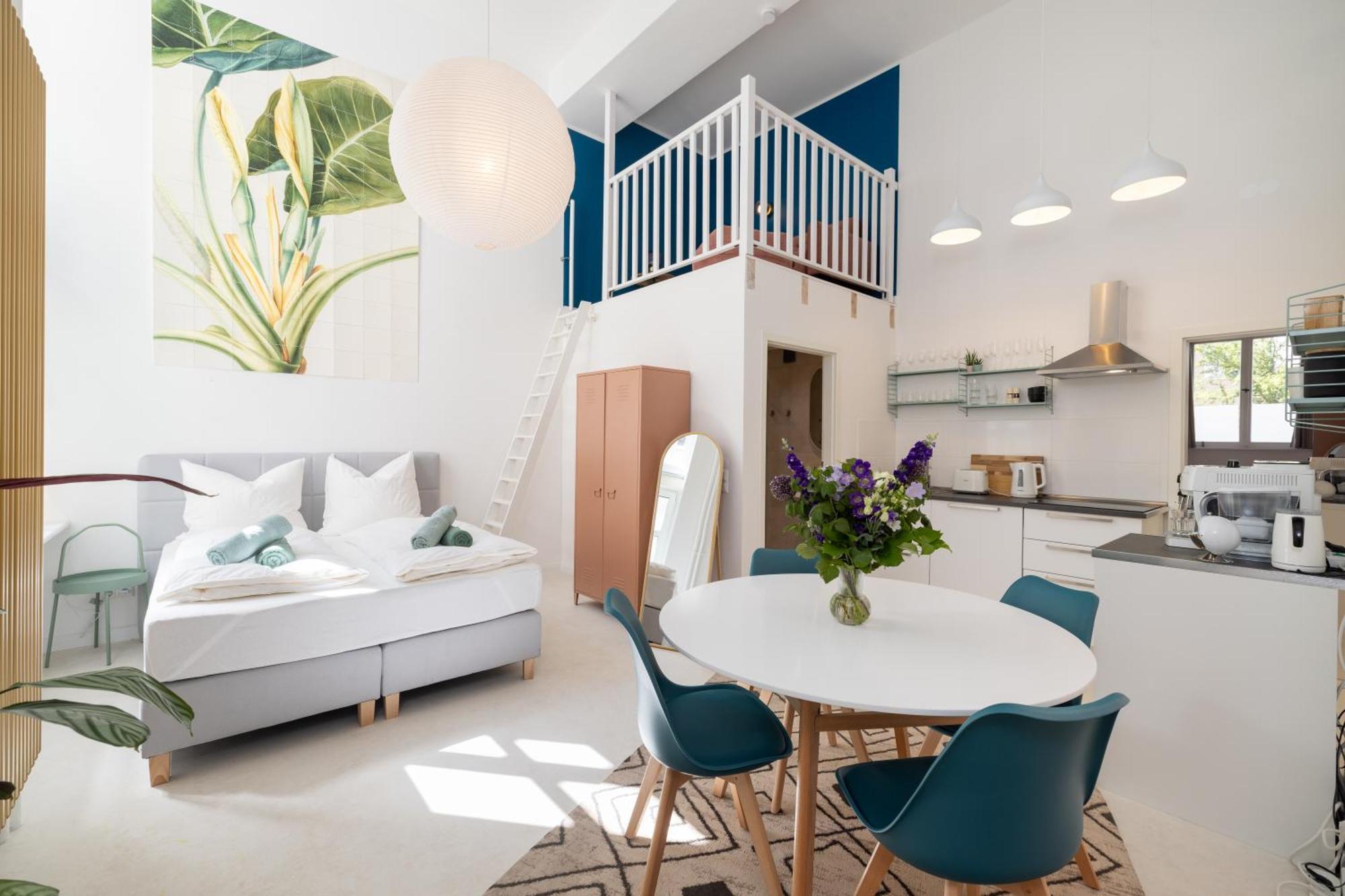 Great 2-Room Loft With 2 Bathrooms And 2 Kitchen Berlin Eksteriør bilde