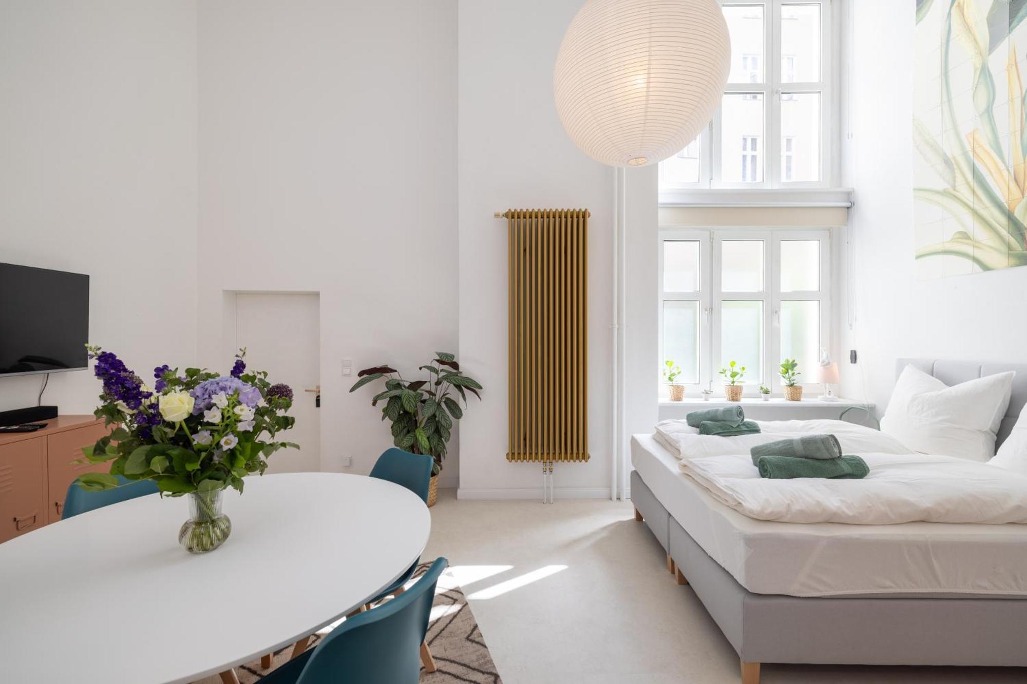Great 2-Room Loft With 2 Bathrooms And 2 Kitchen Berlin Eksteriør bilde
