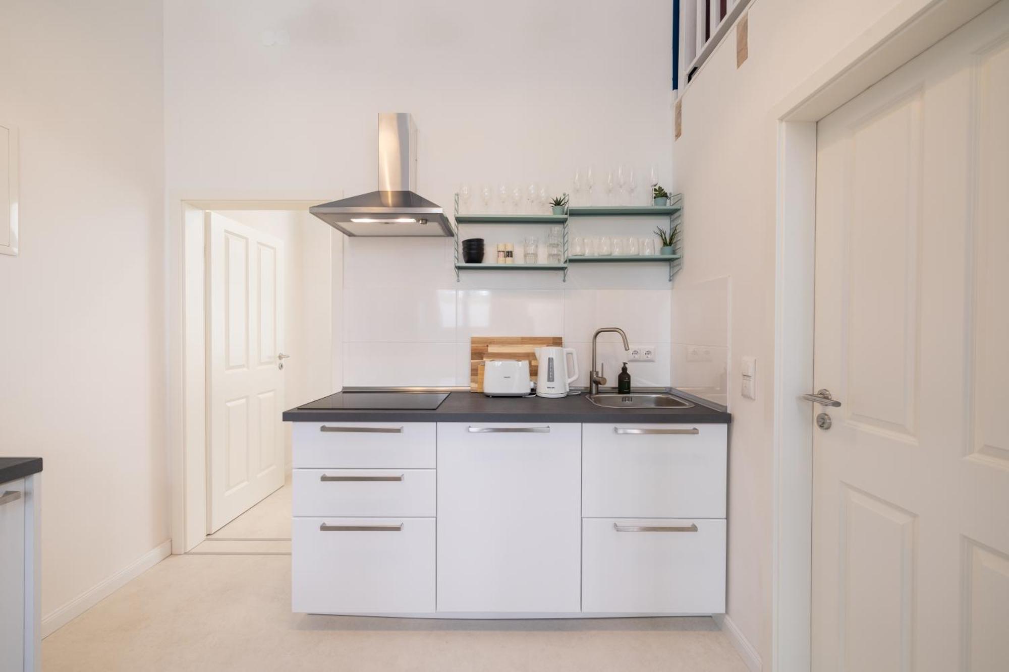 Great 2-Room Loft With 2 Bathrooms And 2 Kitchen Berlin Eksteriør bilde
