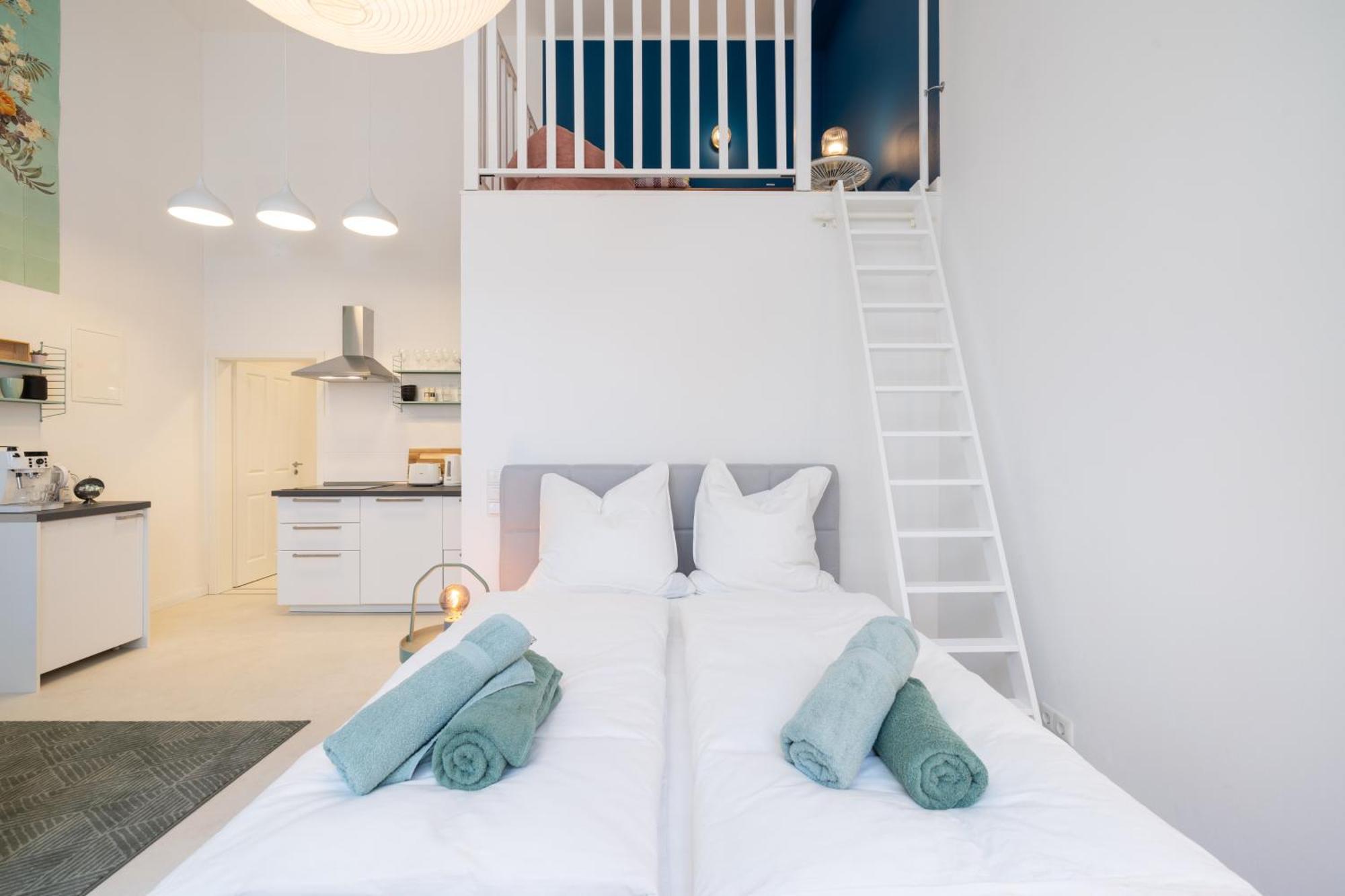 Great 2-Room Loft With 2 Bathrooms And 2 Kitchen Berlin Eksteriør bilde