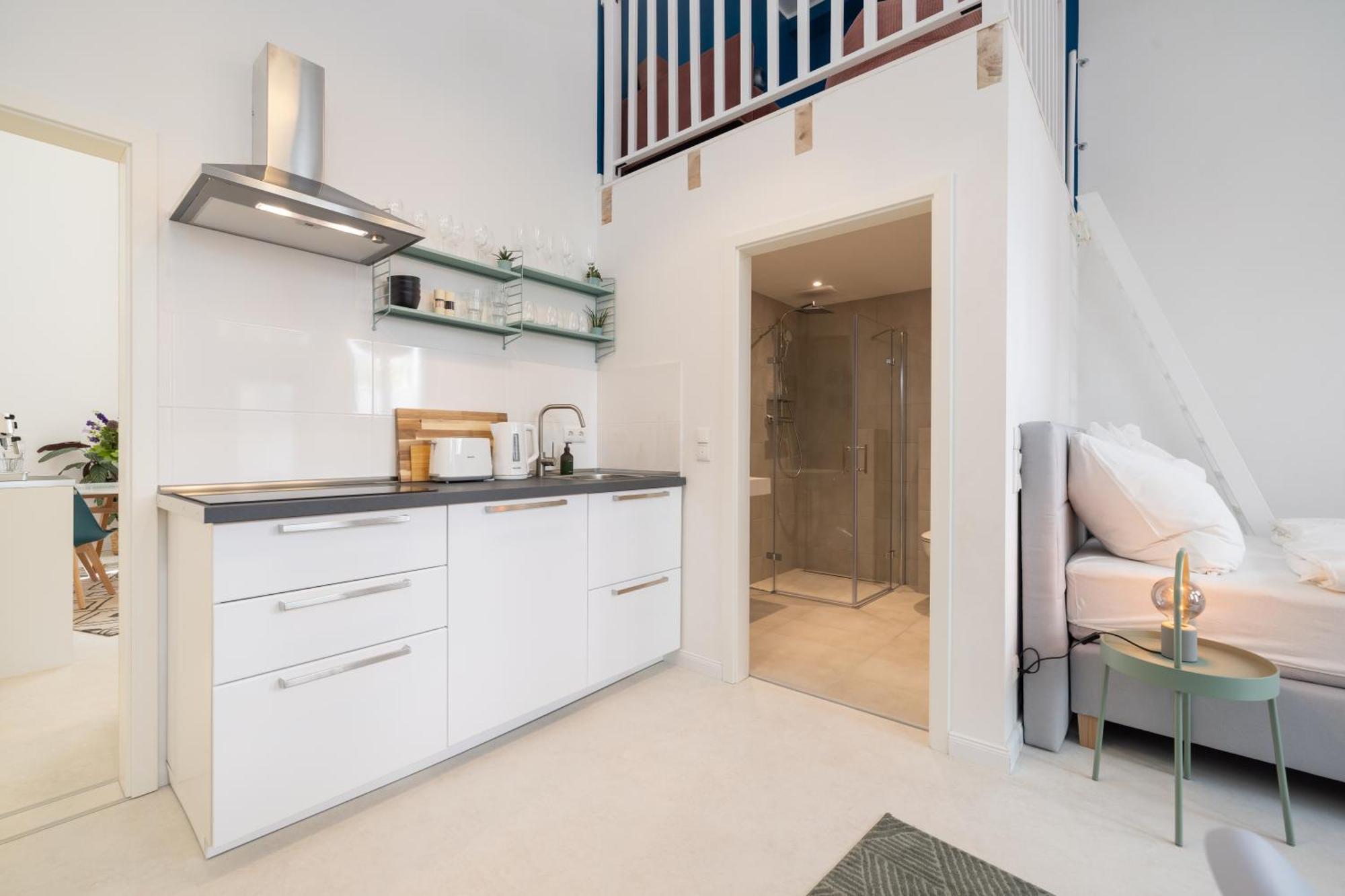 Great 2-Room Loft With 2 Bathrooms And 2 Kitchen Berlin Eksteriør bilde